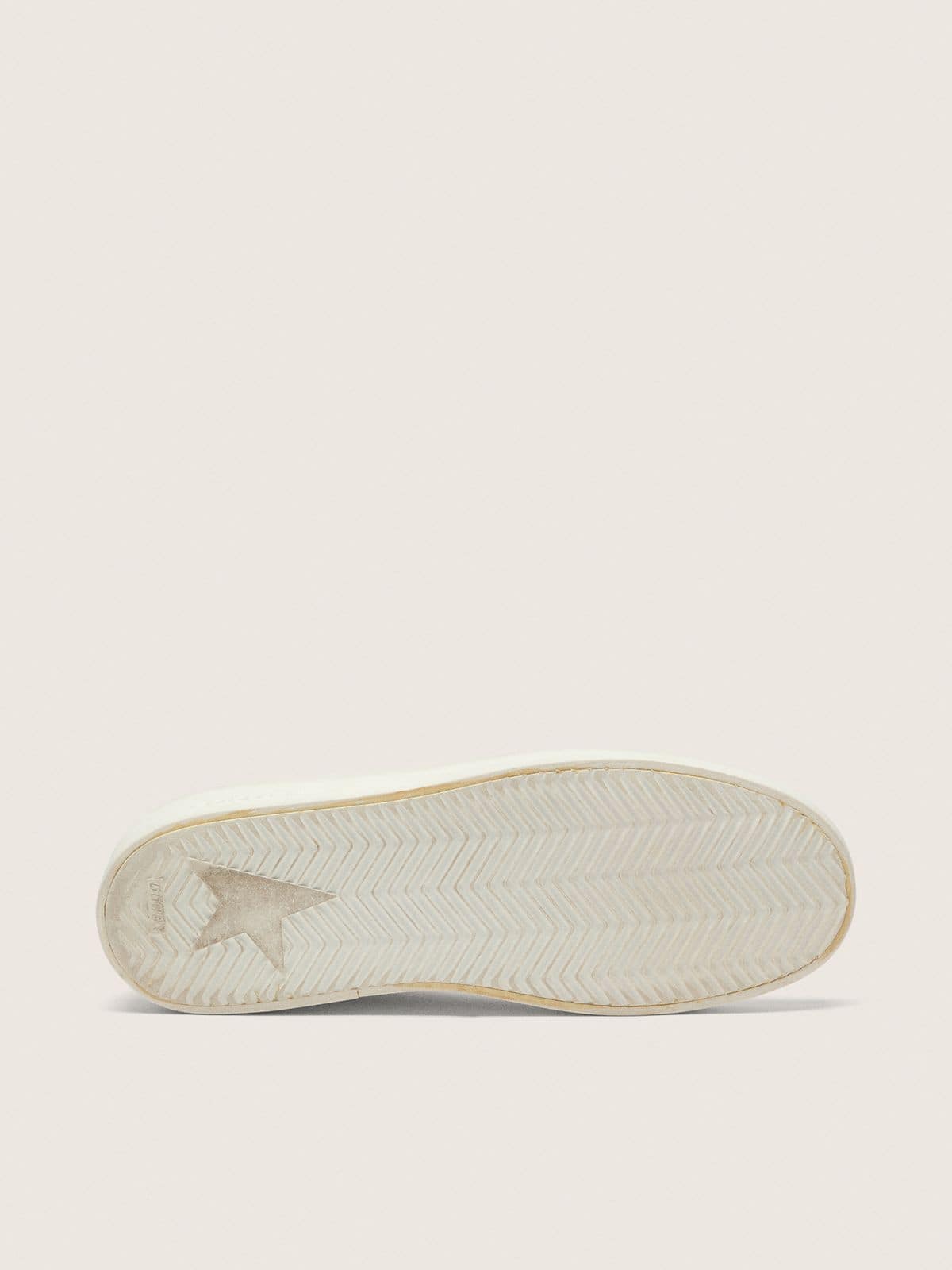Sneakers Stardan pour femme en cuir total white | Golden Goose