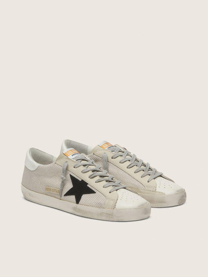 Super-Star homme en cuir avec étoile noire