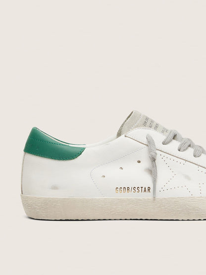 Super-Star pour homme avec étoile ajourée et contrefort vert