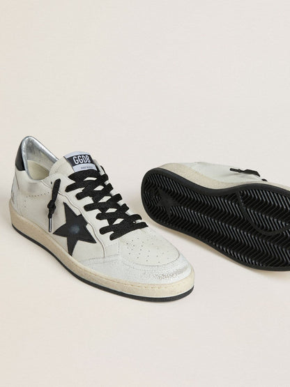 Ball Star Wishes pour homme en cuir nappa avec étoile et contrefort en cuir naplak noir