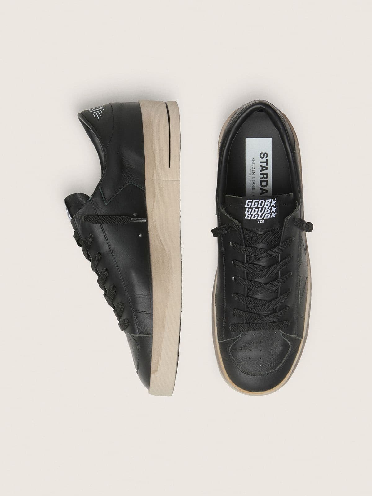 Stardan homme en cuir total black