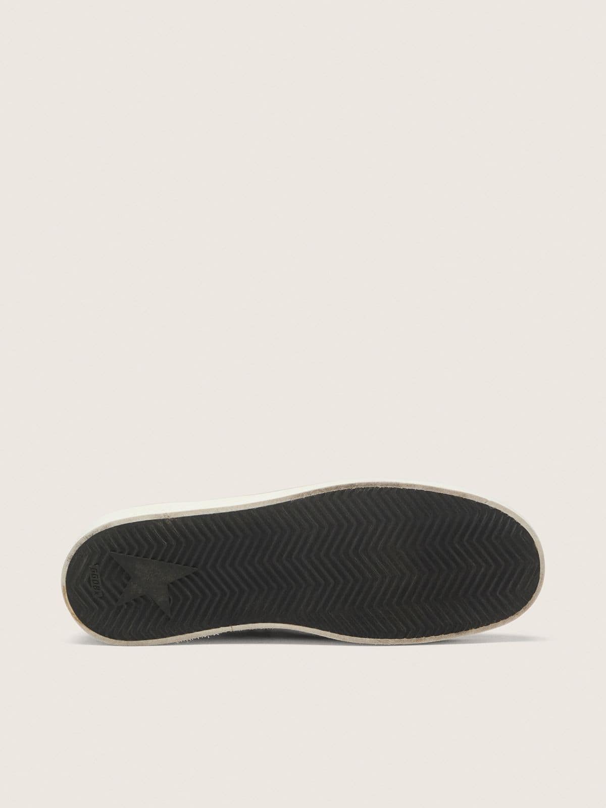 Stardan homme en cuir blanc et noir