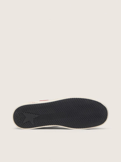 Stardan  pour homme en résille et cuir nubuck avec étoile en cuir nappa et contrefort en cuir
