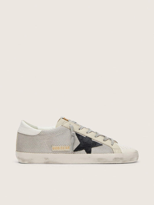 Super-Star pour femme en cuir avec étoile noire