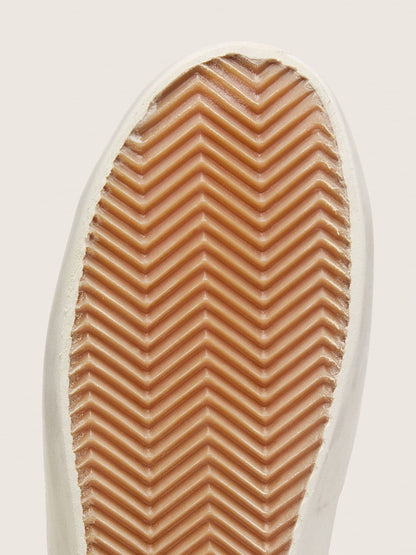 Super-Star pour femme en cuir blanc usé avec étoile ton sur ton