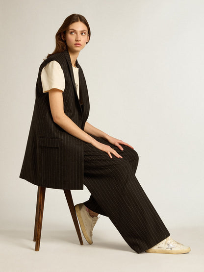 Super-Star pour femme avec étoile en cuir argenté et contrefort rose